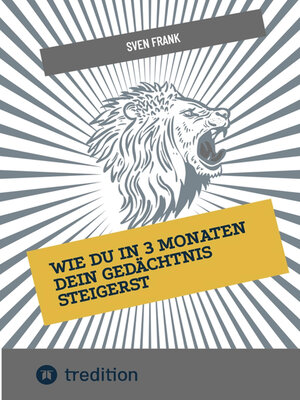 cover image of Wie du in 3 Monaten dein Gedächtnis steigerst